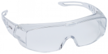 Bügelschutzbrille modern auch als Ueberbrille geeignet