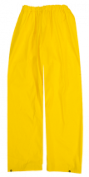 Regenschutzhose gelb