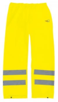 Regenwarnschutzhose gelb
