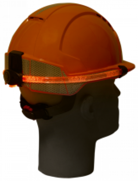 Leuchtband Helm