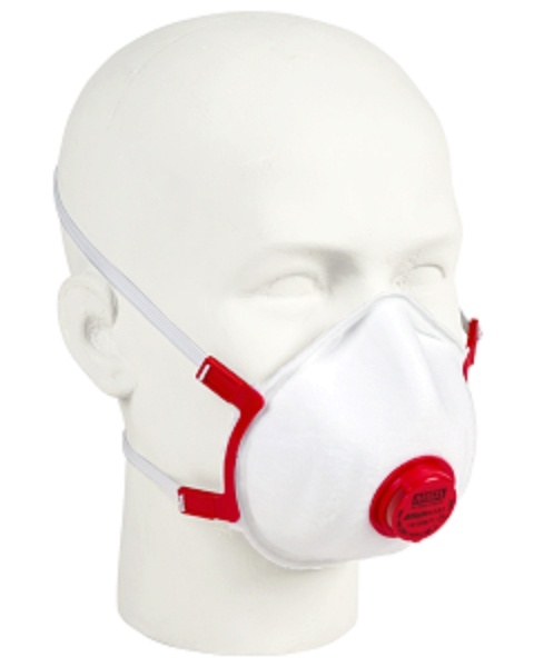 Maske mit Ausatemventil Maske mit Ausatemventil