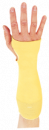 Schnittschutzärmel gelb