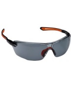 Bügelschutzbrille schwarz/orange