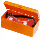 Brillenklappetui Artilux orange