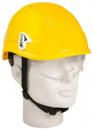 Augenschutzhelm Artilux gelb