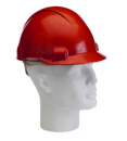 Schutzhelm rot