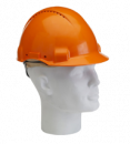 Schutzhelm 3M orange